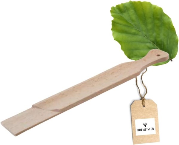 Hofmeister Wurstschneidebrett 36 Cm Buchenholz Schneidebrett Servierbrett-image