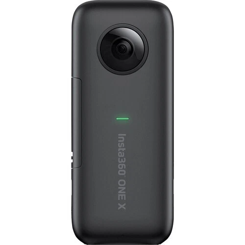 Cรกmara de acciรณn Insta360 ONE X 18MP 5,7K - negra con palo para bullettime-