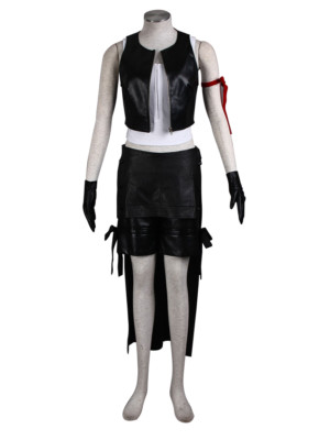 Advent Children Tifa Lockhart Cosplay Halloween Costume Outfit Earring Kid-US3XL