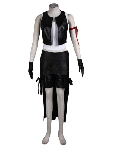 Advent Children Tifa Lockhart Cosplay Halloween Costume Outfit Earring Kid-US3XL - Picture 1 of 10