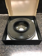 Vintage Kodak carousel transvue 140 slide tray With Original Box And Paperwork.