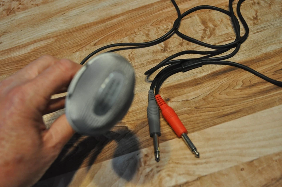 Realistic Electret Condenser Stereo Microphone Mic 33-919A Dual Pattern - Image 2 of 4