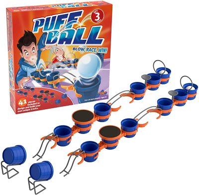 NEU OFFIZIELLER DRUMOND PARK PUFFBALL 3 FAMILIEN BRETTSPIEL PUFFBALL