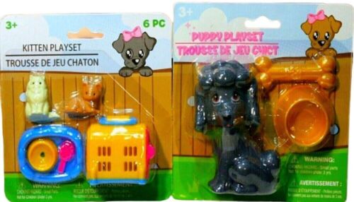 Plastic Playsets Generic Kids Toy Collectible Figure Sets New - Zdjęcie 1 z 6