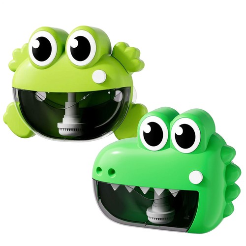 Bathtub Bubble Machine Cartoon Animal Baby Bath Fun Shower Toys with Music