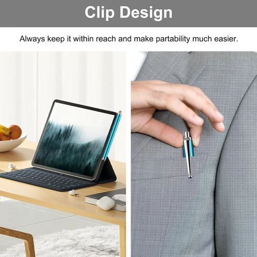 10× Capacitive Touch Screen Stylus Pen For IPad iPhone Samsung Tablet Universal - Picture 5 of 6