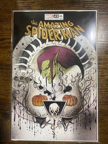 AMAZING SPIDER-MAN VOL. 5 #49 * NM+ * PEACH MOMOKO TRADE VARIANT GREEN GOBLIN 🔥