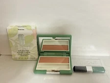 Clinique Soft Pressed Powder Blusher #04 Pink Blush Full Size New In Box