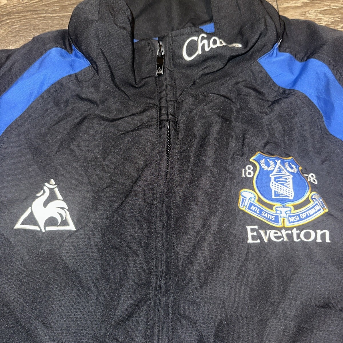 Le Coq Sportif Everton Windbreaker Jacket Men's Medium Chang #Q | eBay