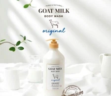 Shower Mate Baby Powder Goat Milk Body Wash Original Herb-Pure Complex