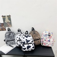 Women Ladies Small Mini School Backpack Travel Cute Canvas Shoulder Bag Rucksack