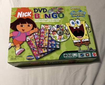 2006 Nick DVD Bingo Game Complete Nickelodeon Tested Works