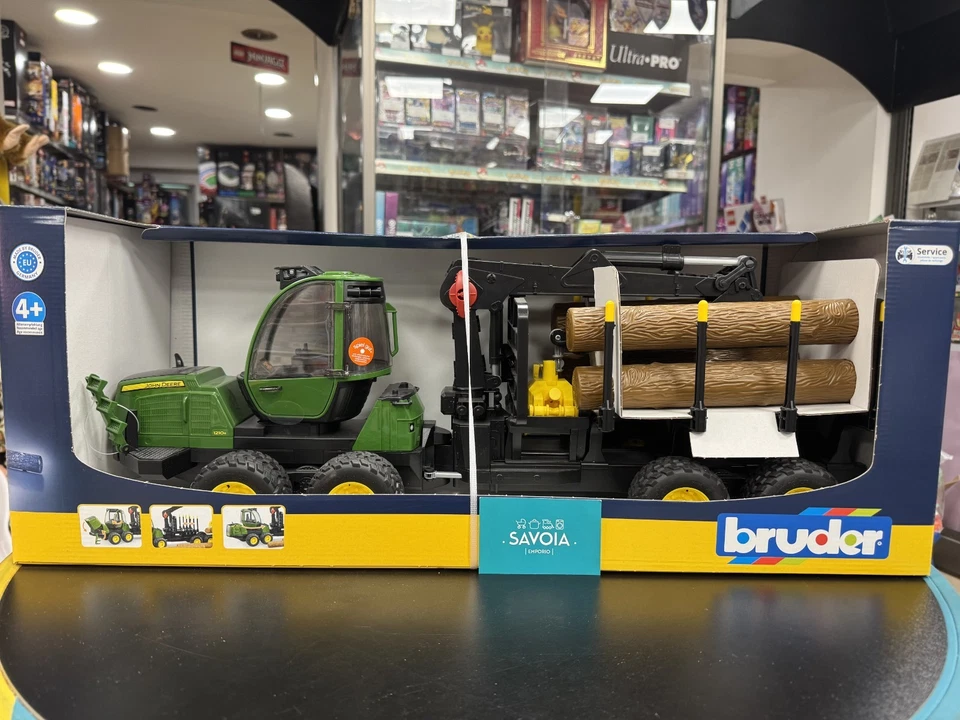 BRUDER 02133 -Scala 1:16 - Trattore John Deere 1210E - NUOVO - SIGILLATO - Immagine 2 di 4