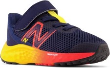 New Balance Kids Fresh Foam Arishi V4 Hook and Loop Running Shoe, 7W