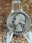 1944 WASHINGTON SILVER QUARTER 25 CENTS COIN # RJ216