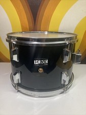 Vintage ROXX 8.5 X 13 Rack Tom Black Wrap Made in Taiwan PROJECT DRUM SHELL