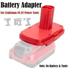 Konverter Adapter For Craftsman 20V V20 Battery To For Craftsman 19.2V Tools NEW