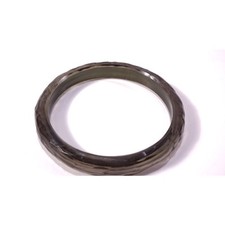 Brazalete elíptico de granito para mujer Pono by Joan Goodman nuevo sin etiquetas 198 humo