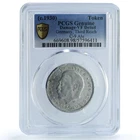 Germany Weimar Adolf Hitler NSDAP Elections C-9 VF PCGS aluminum token 1932