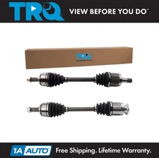 TRQ Front CV Axle Shaft Assembly Set For 2012 Honda Civic