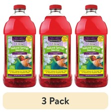 3 pack Pennington Ready-to-Use Hummingbird Food,64 Fl Oz Liquid,1 Pack