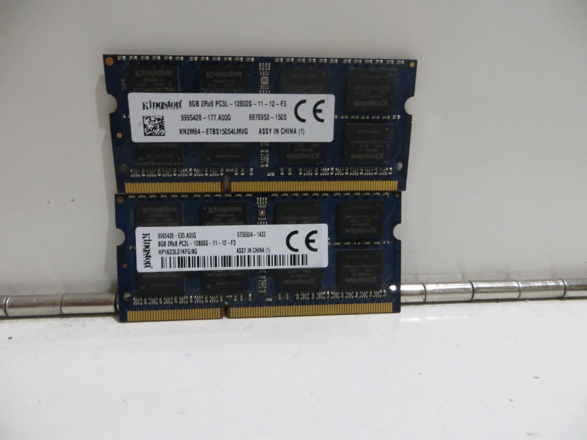 Kingston DDR4 SDRAM 8 GB Capacity per Module Memory (RAM) for sale