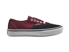 Vans Skate Authentic Mens 6.5 Womens 8 Burgundy Black VN0A5FC8249 New Shoes Box
