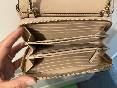 Michael Kors Tina Clutch Crossbody with Detachable Wallet - Picture 12 of 16