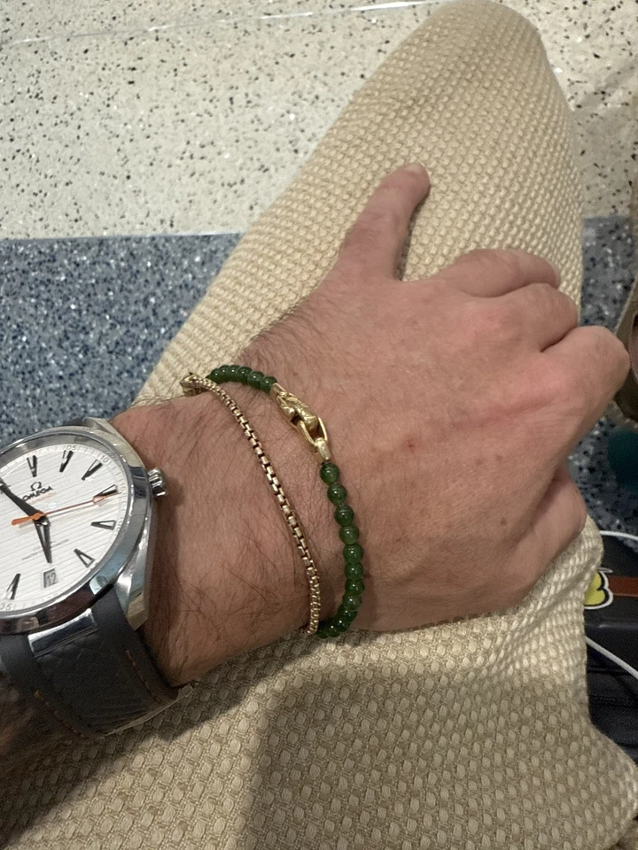 Pulsera David Yurman M Oro 18k 2.7mm Caja Cadena Foto 4 de 4