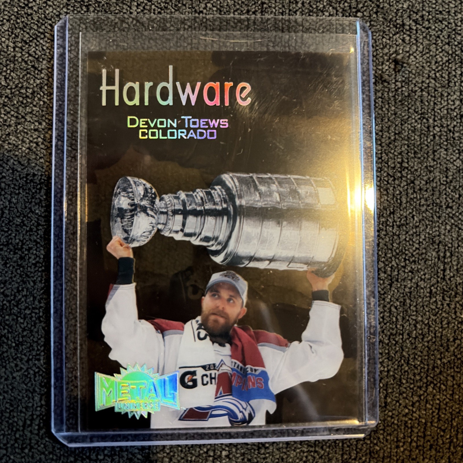 2022-23 Skybox Metal Universe - Hardware Devon Toews #HW-9