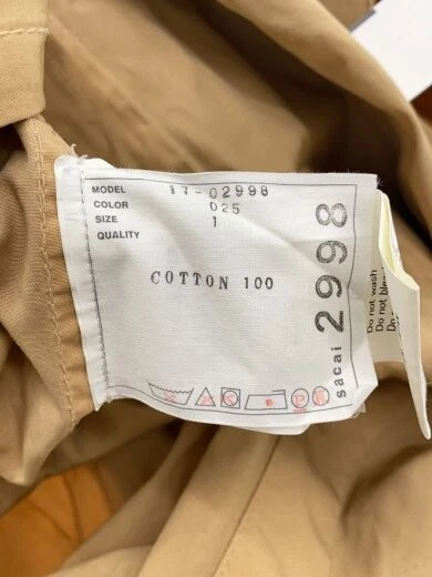 sacai Abito a maniche corte 1 Cotone CML 17 02998