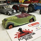 DINKY TOYS #38E PAINTED GREEN ARMSTRONG SIDDELEY COUPE 1/43 PARTS RESTO PROJECT