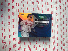 2022 Topps Series 2 AUSTIN RILEY #GN-35 Generation Now Atlanta Braves