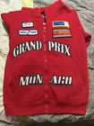 Grand Prix Kids Jacket Zip-Up Hoodie Red Vintage Embroidered Patch Monaco Race — photo 8