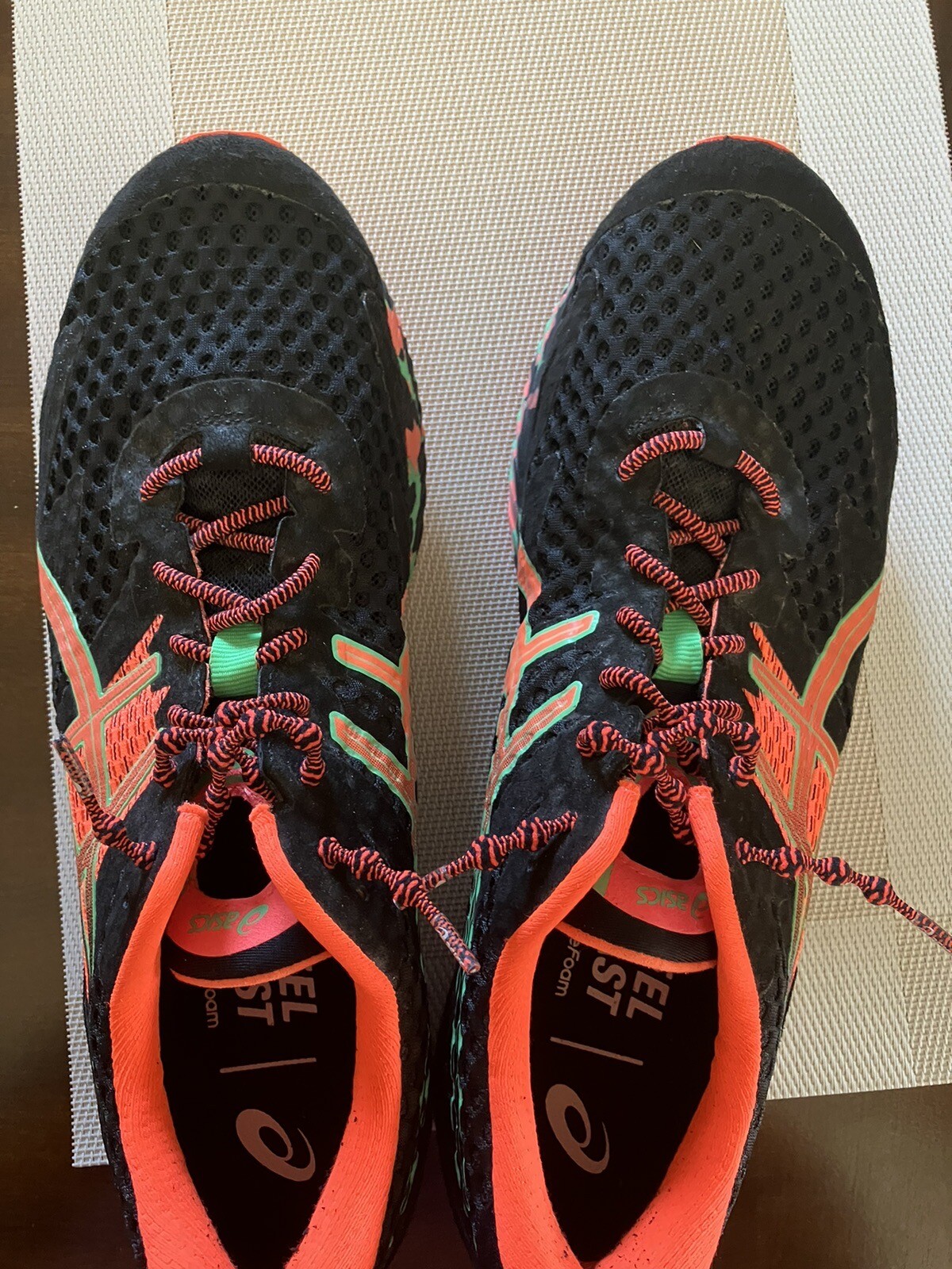 Size 12 ASICS GELNoosa Tri 12 Camo Black Coral eBay