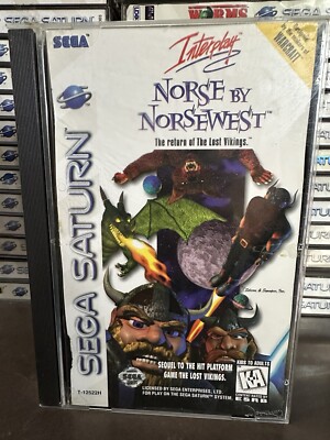 Norse by Norsewest: The Return of The Lost Vikings Sega Saturn MISSING MANUAL.