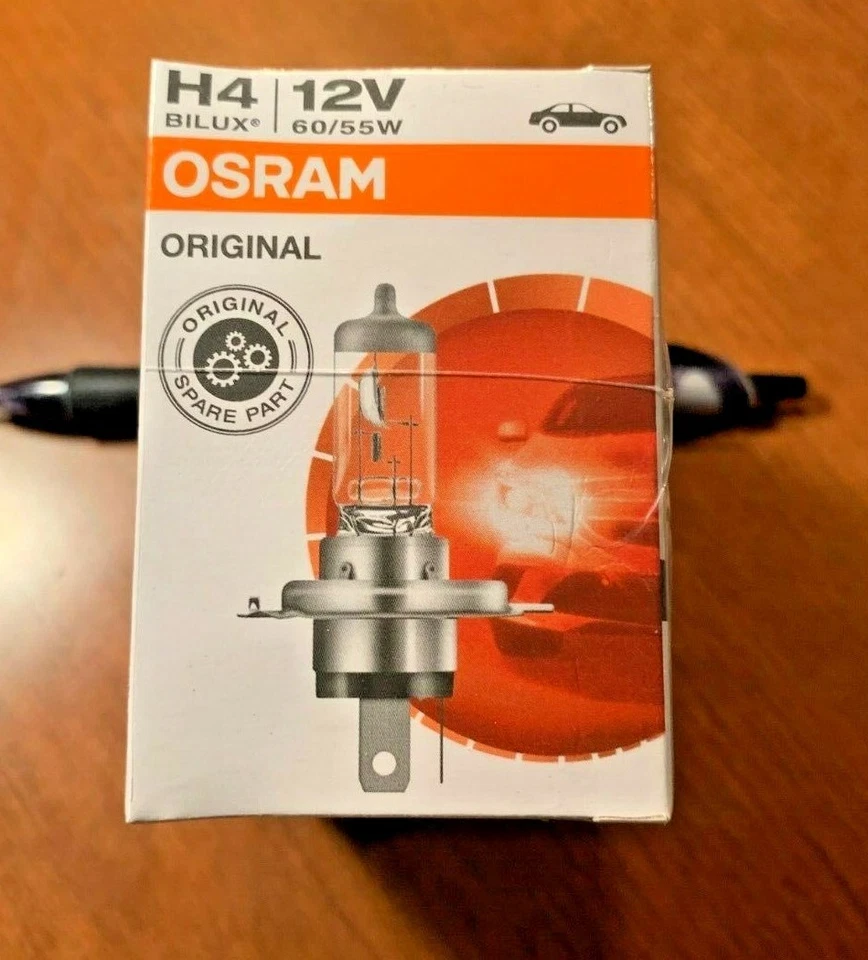 Лампы лампы 2x-OSRAM Sylvania OEM H4 9003 (64193) 60/55 Вт - Изображение 4 из 4