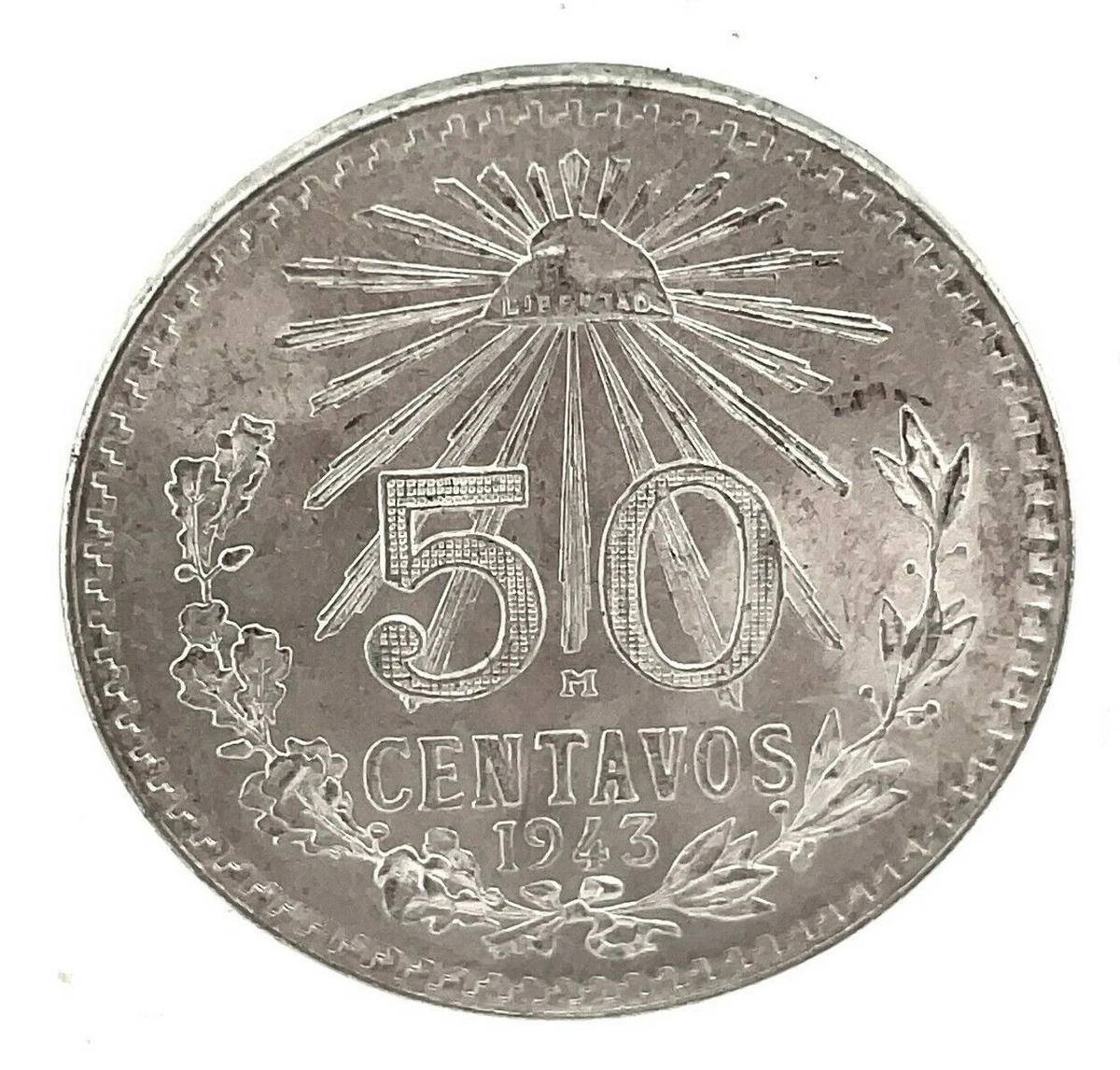50 Centavos Silver 1943 Year Mexican Coins (1905-Now) for sale | eBay