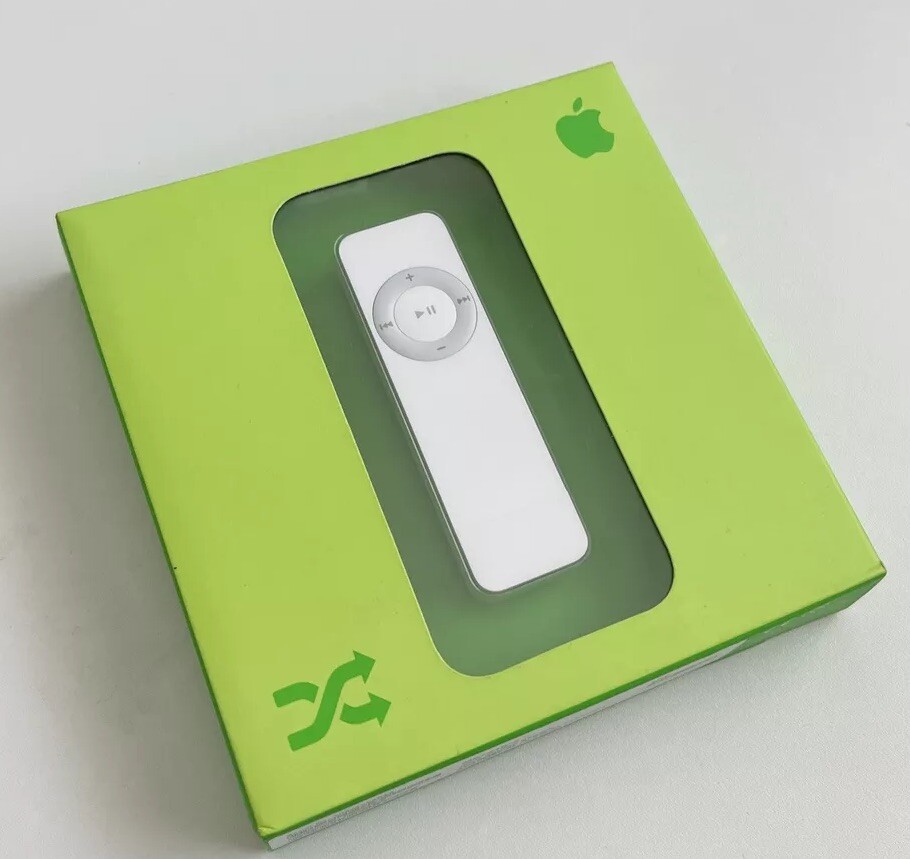 1987年1+二号 New Sealed Old Stock Apple iPod Shuffle 512MB 1st Generation