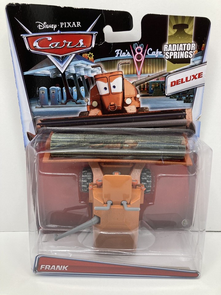 Disney Pixar Cars Bessie, Frank DELUXE Bundle Lot Road paver Tractor eBay