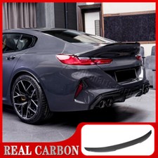 FOR 2019-2025 BMW G16 840i F93 M8 GRAN COUPE DRY CARBON FIBER TRUNK SPOILER WING