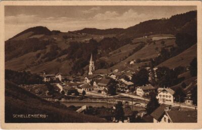 Old postcard postcard Schellenberg - total view GERMANY (1063941)
