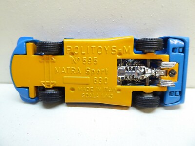 Politoys - 1:43 - Matra Sport 630 - N. 595 gemaakt in Italië