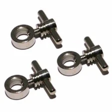 New 3pcs Tattoo Machine Vise Clamp SCREW Gun Part Tube Back Stem Vice