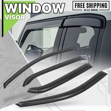 Smoke Window Visor Shade Vent Wind Rain Deflector Guard fit 05-10 Kia Sportage