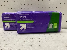 Up & Up Very Light Absorbency Liners Body Contoured 96 Count Sealed