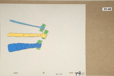 Beetlejuice Original Production Drawing And Cel 51-46 Used Cond.