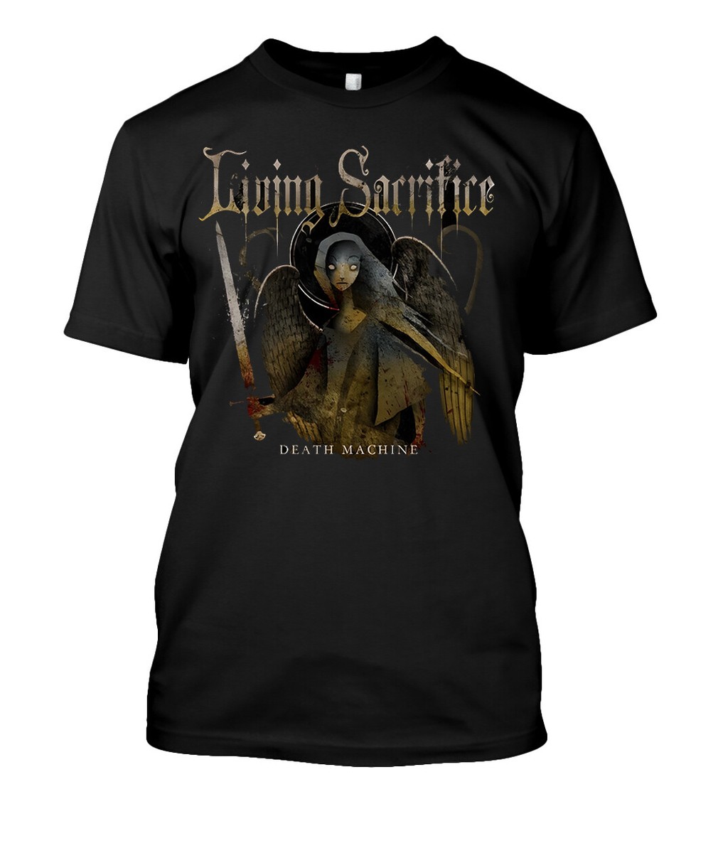 Living Sacrifice Death Machine American Music S-5XL T-Shirt