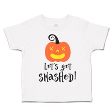 Halloween Toddler T-Shirt Let's Get Smashed Cotton Bats Boy  Girl Clothes