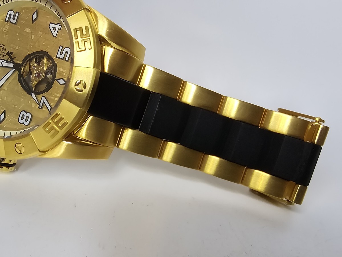 Invicta Reserve Meteorite Swiss Automatic Watch Open Heart Lefty